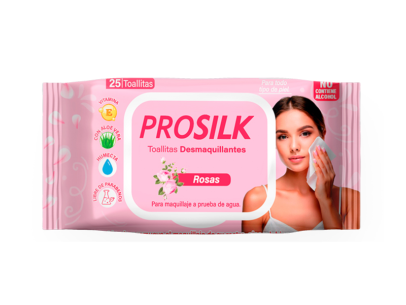 Toallitas desmaquillantes - Aroma Rosas