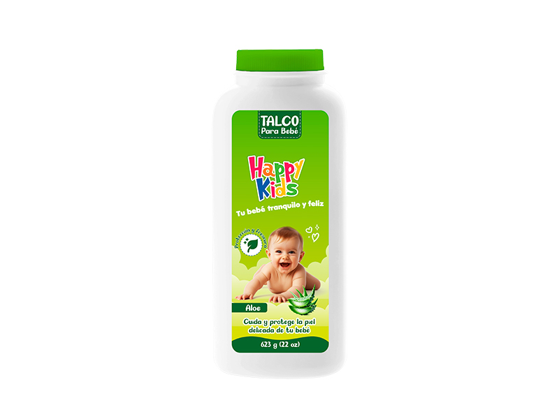 Talco para bebé / Aloe Vera / 623g