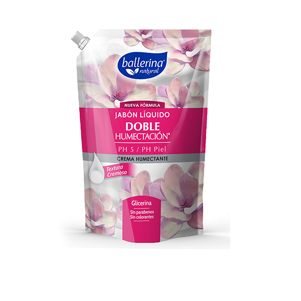 jab&oacute;n liquido crema humectante doy pack 900 ml