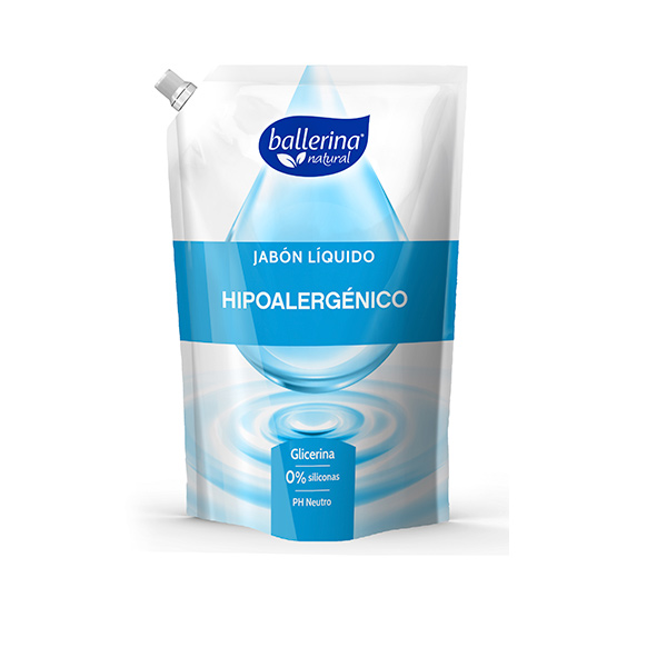 jab&oacute;n liquido hipoaleregenico doy pack 900 ml