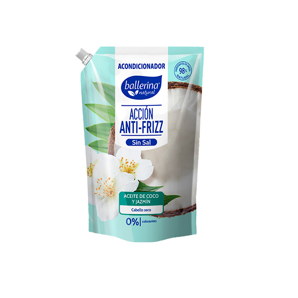Acondicionador sin sal coco jazm&iacute;n doy pack 900 ml
