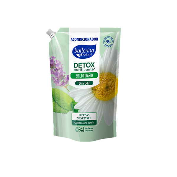 Acondicionador detox herbal doy pack 900 ml