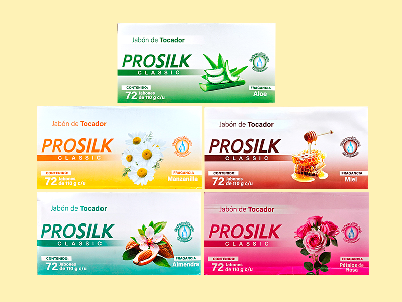 Jabon de tocador PROSILK 110gr