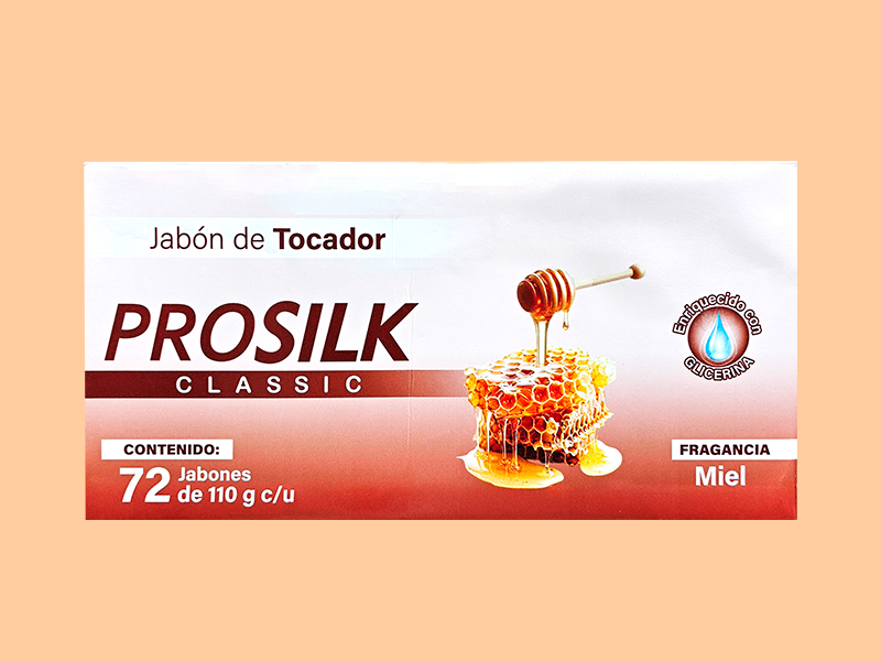 Jabon de tocador PROSILK 110gr - MIEL