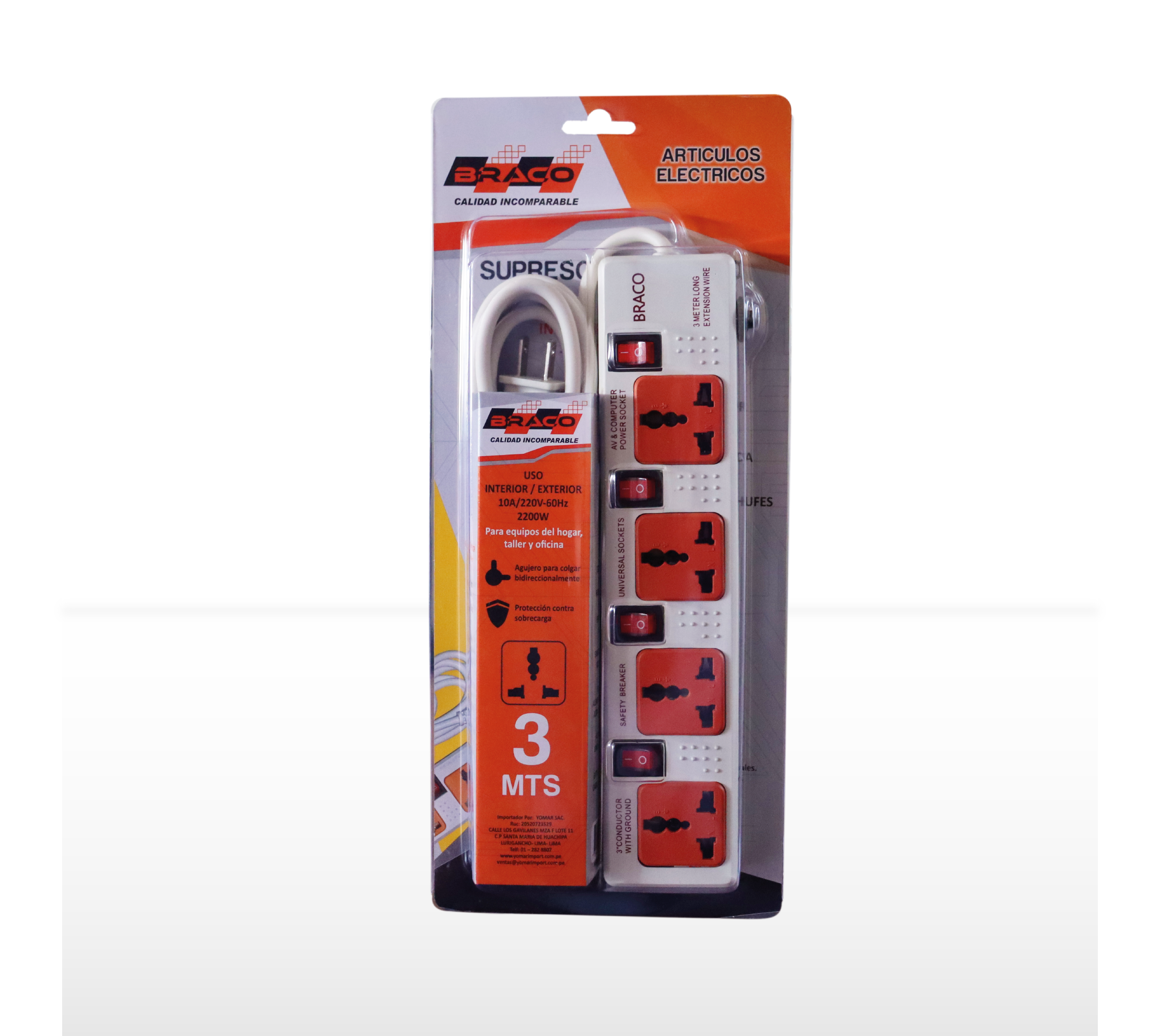 Supresor de pico blanco