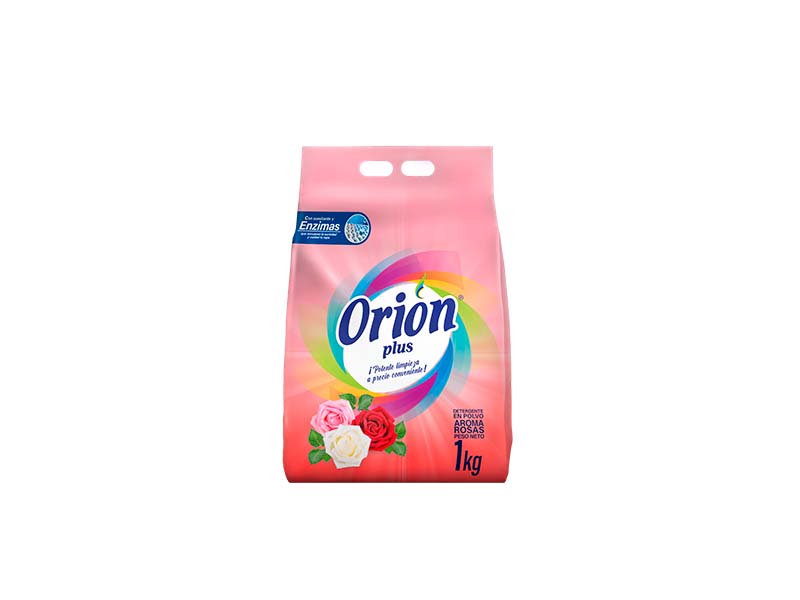 DETERGENTE ORIÓN ROSAS/ 1 Kg
